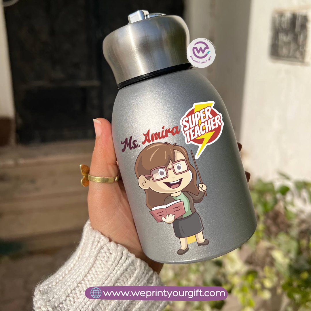 Mini Thermal Coffee Mug – 300ml | 304 Stainless Steel | Teacher Designs