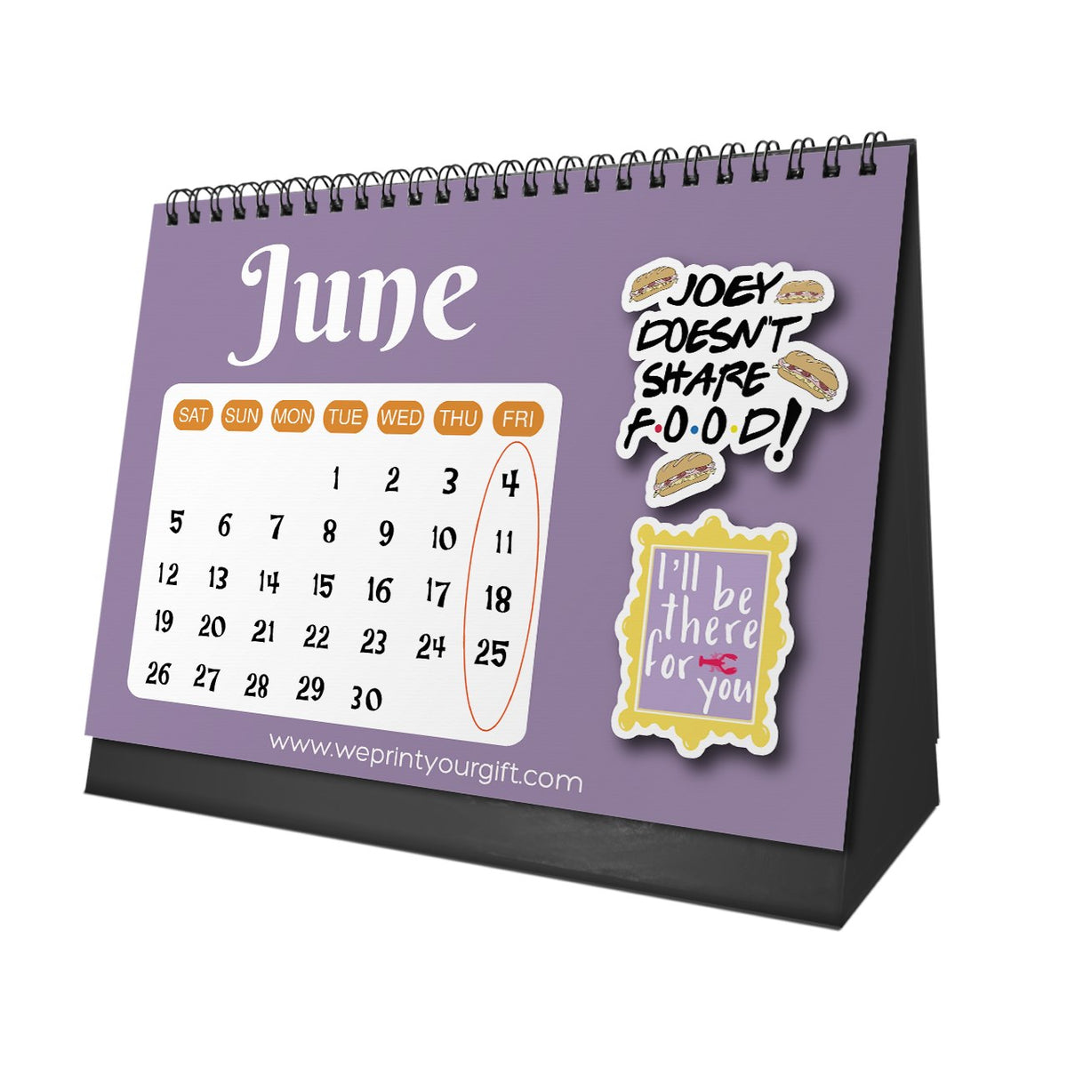 Friends 2027 Desk Calendar – Coffee, Quotes & Favourite Memories