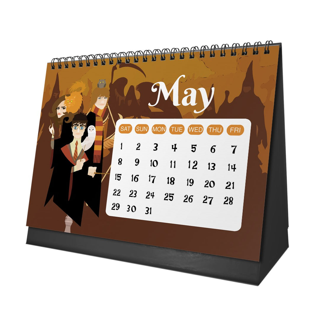 Harry Potter 2027 Desk Calendar – A Year of Wizarding Wonder