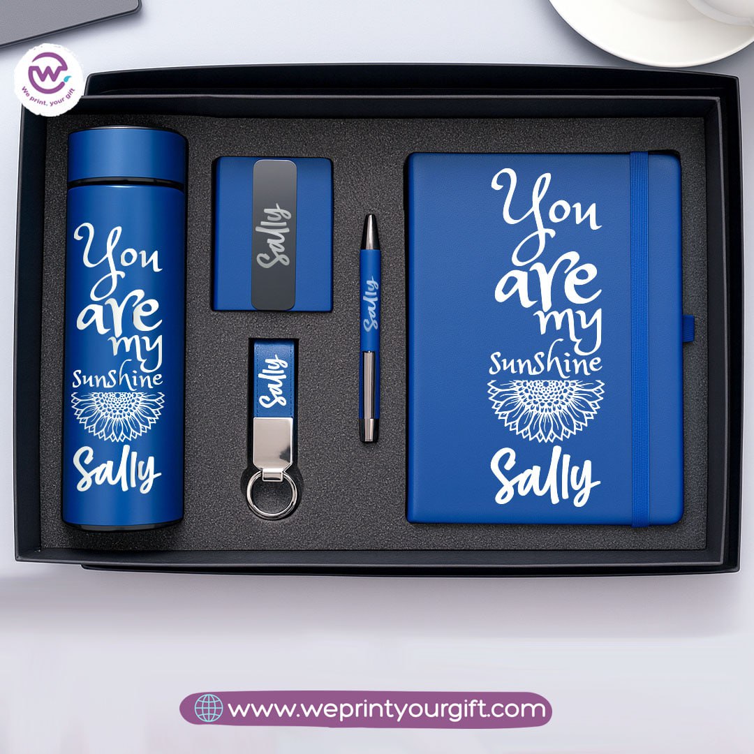 Luxury Personalized Gift Box – 5-Piece Customized Set with Name | We Print Your Gift