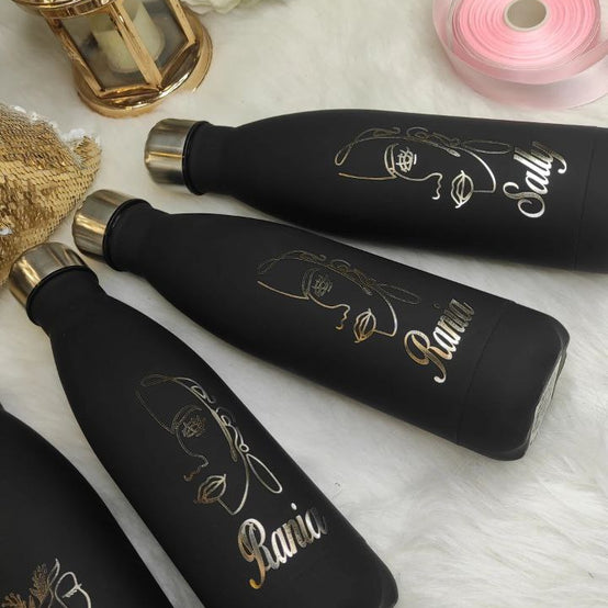 Black Thermal Water Flask- Buy 2 Get 1 Free