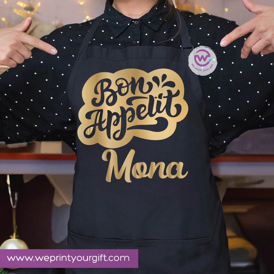 Cooking & Kitchen Apron – Heavy Cotton Apron with Front Pocket and Adjustable Tie