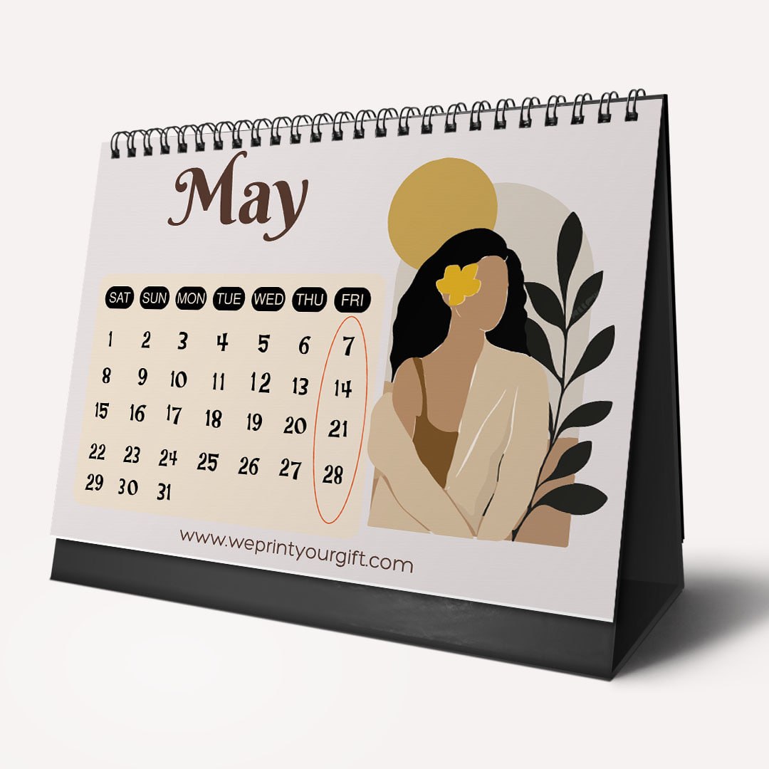 Beautiful as the Moon 2027 Desk Calendar – Celebrate Your Own Beauty