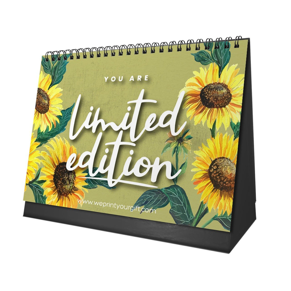 Sunflower 2027 Desk Calendar – Golden Blooms & Brighter Days