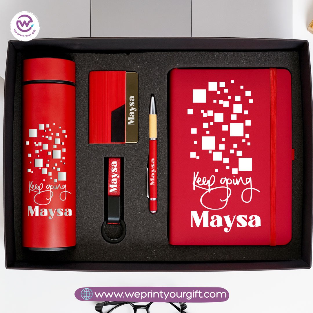 Personalized Motivational Gift Set with Name – Luxury 5-Piece Box | We Print Your Gift