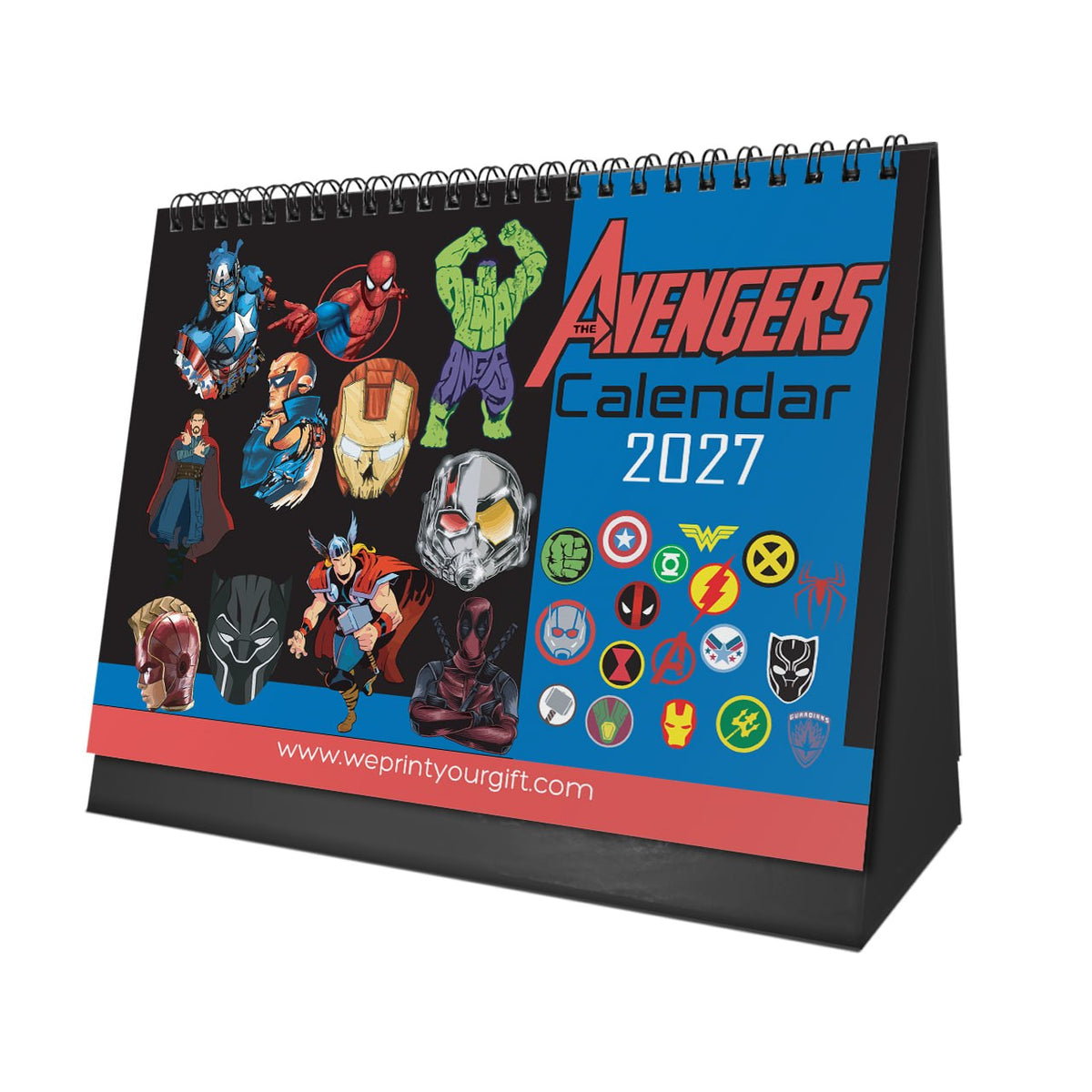 Superhero 2027 Desk Calendar – Comic Legends Throughout the Year