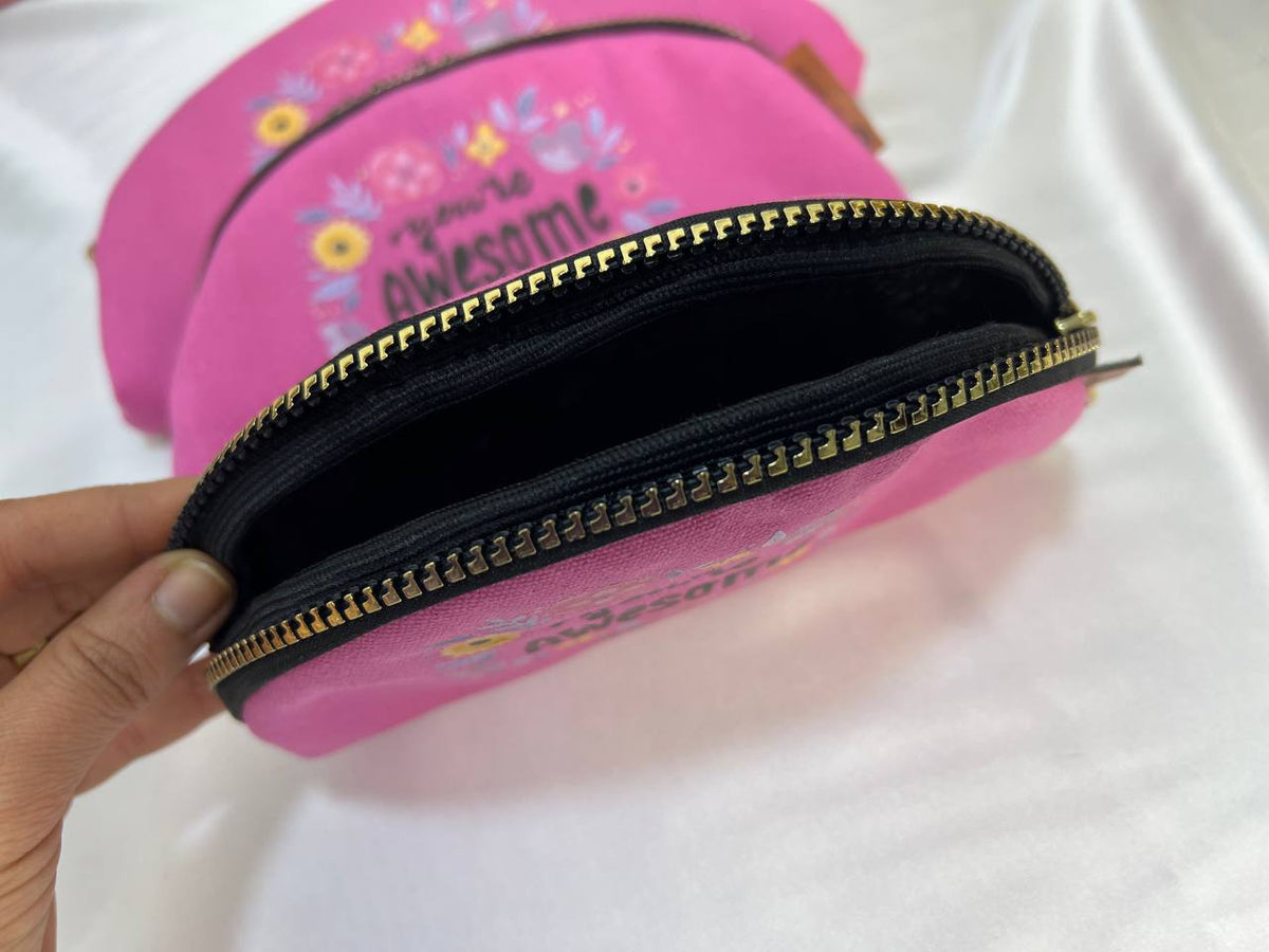 Custom 3-Piece Makeup Pouch Set - Buy 2 Get 1 Free