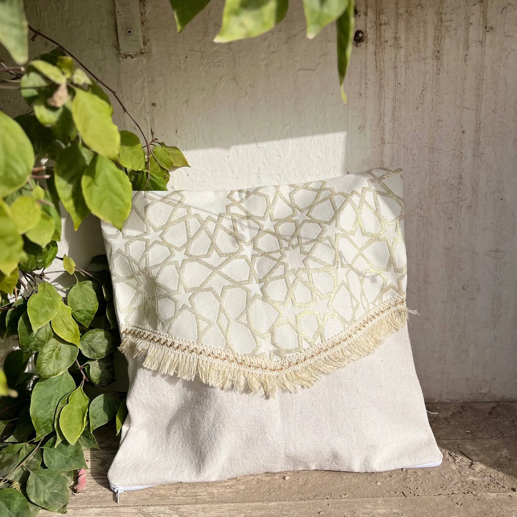 Islamic Pattern Cushion – 40 × 40 cm - Customization Options - WE PRINT