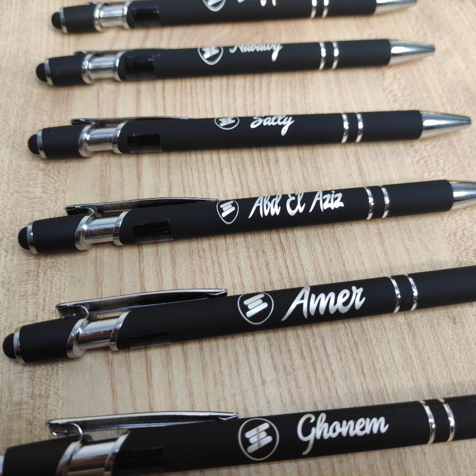 Custom Premium Metal Pen with Stylus Tip- Buy 2 Get 1 Free