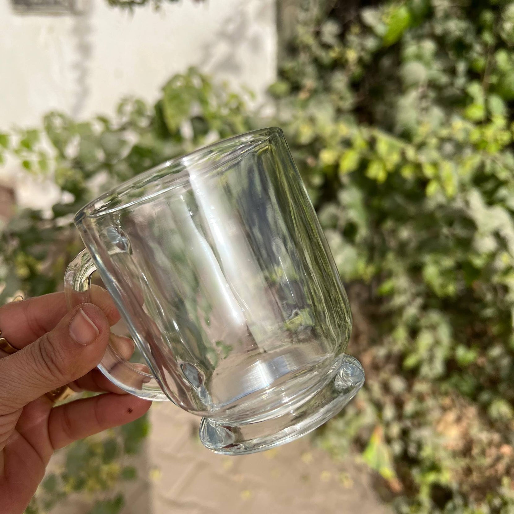 كوب قهوة إسبريسو زجاجي شفاف - 250 مل | خيارات التخصيص