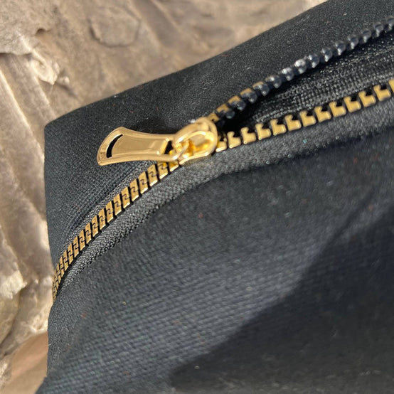 حقيبة مربعة بنقوش إسلامية - حافظة مكياج وأقلام قطنية - خيارات تخصيص