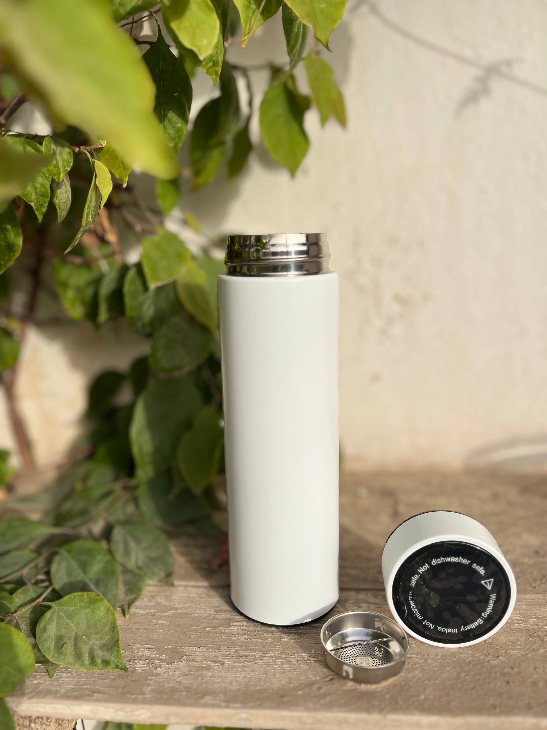 Personalized Digital Stainless Steel Thermos  – 500 ml -Customization Options