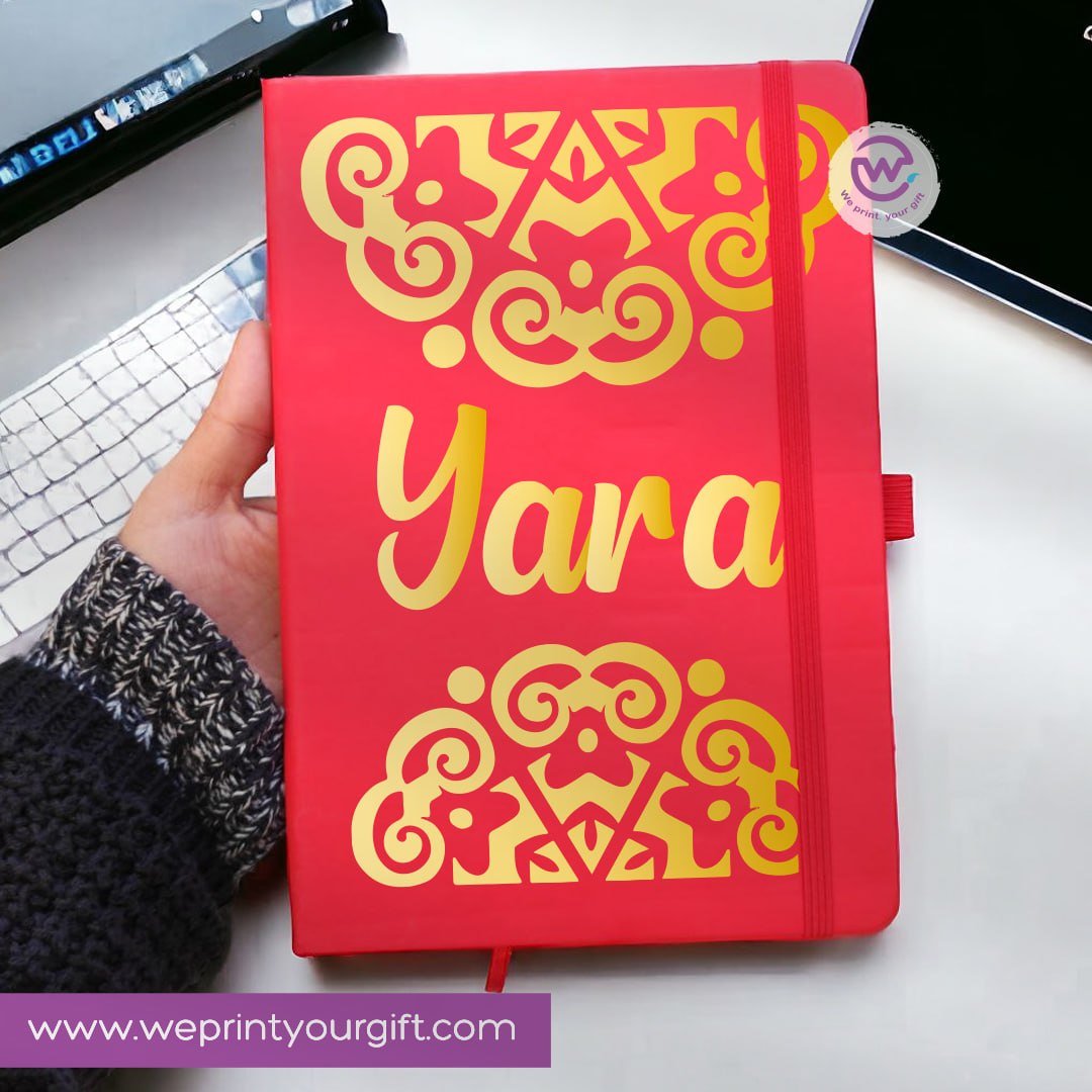 Custom Rubber Hardcover Notebook - A5- Buy 2 Get 1 Free