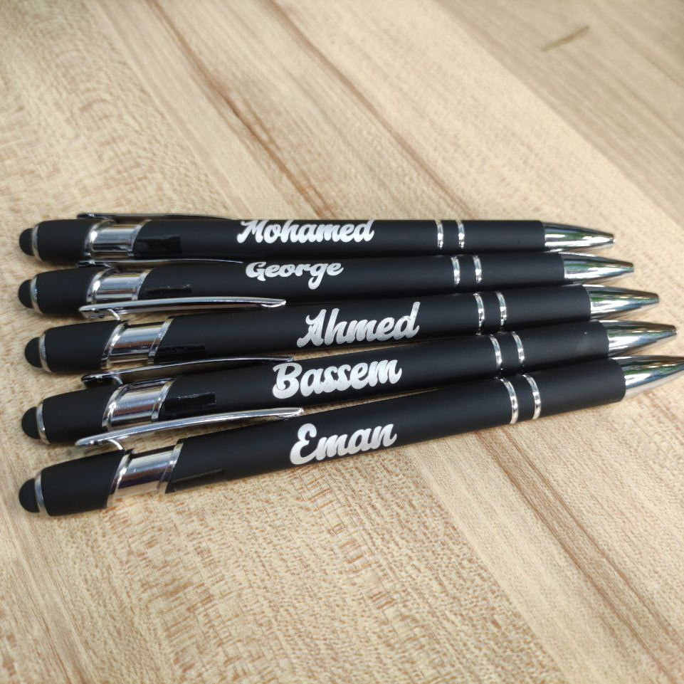 Custom Premium Metal Pen with Stylus Tip- Buy 2 Get 1 Free