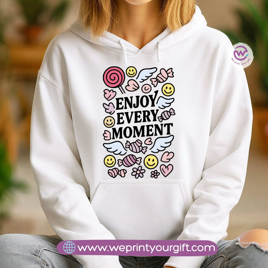 Motivational Doodle Hoodie – Cotton Melton Unisex
