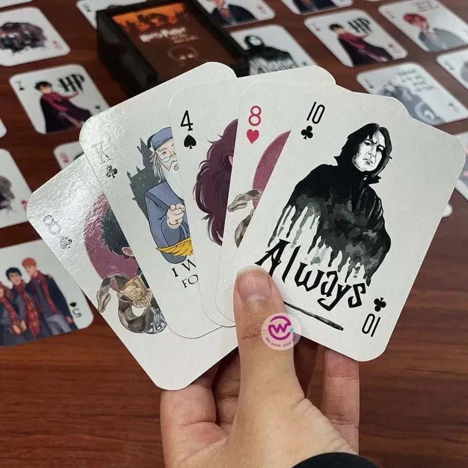 Playing Cards & UNO -Harry Potter - WE PRINT