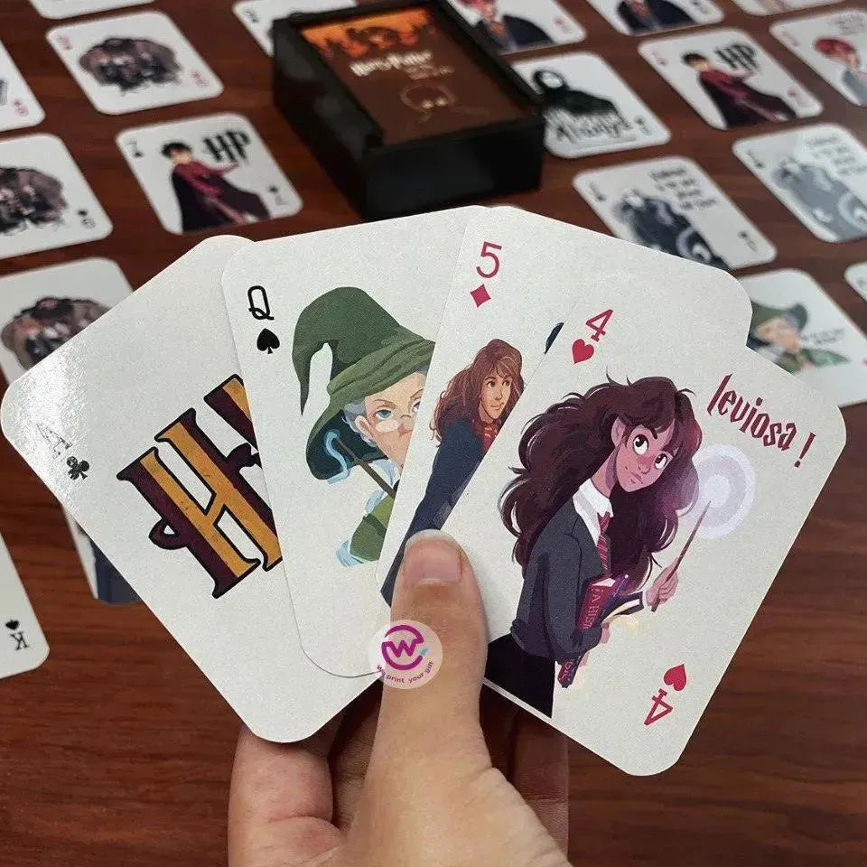 Playing Cards & UNO -Harry Potter - WE PRINT