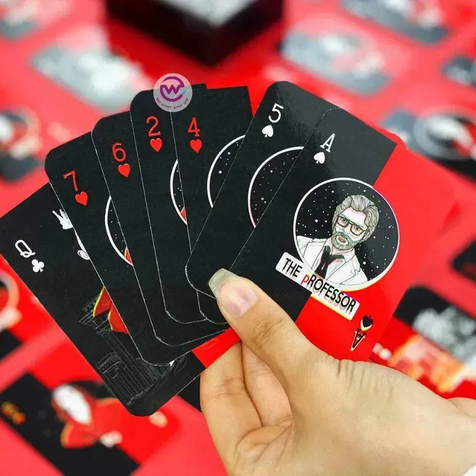 Playing Cards & UNO - La Casa De Papel - WE PRINT