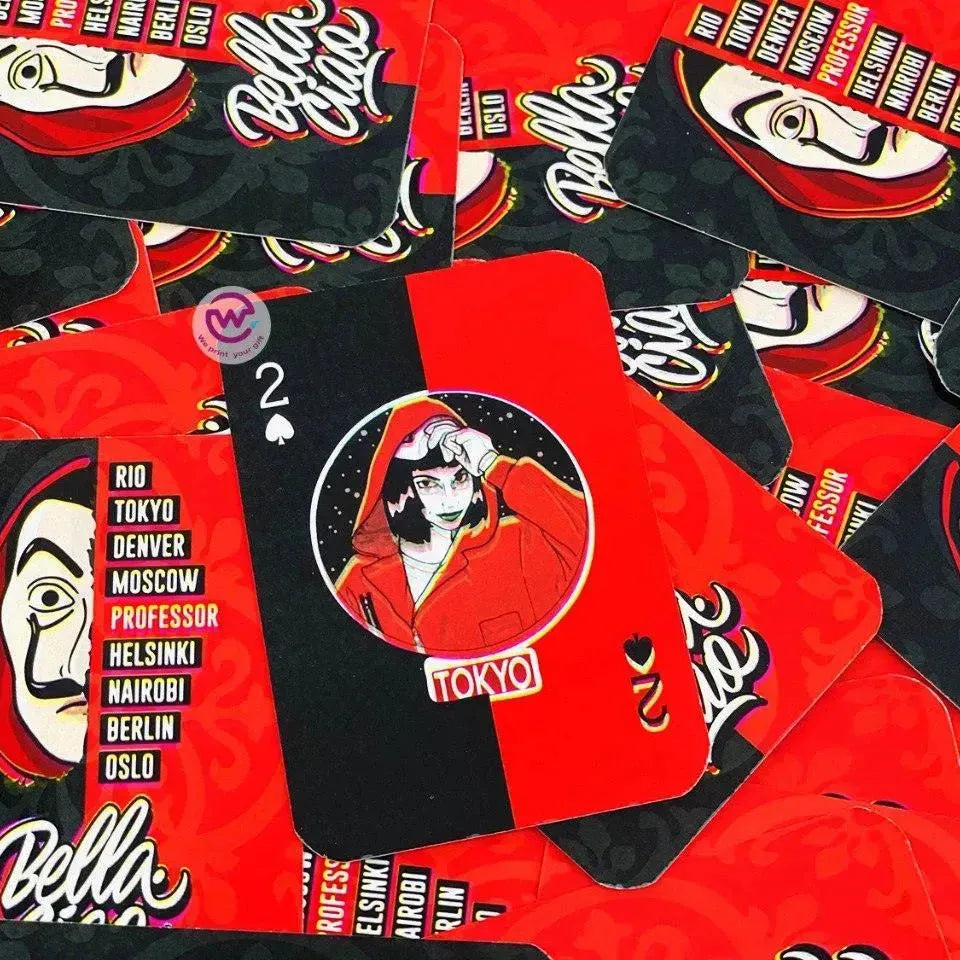 Playing Cards & UNO - La Casa De Papel - WE PRINT