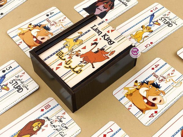 Playing Cards & UNO - Lion King - weprint.yourgift
