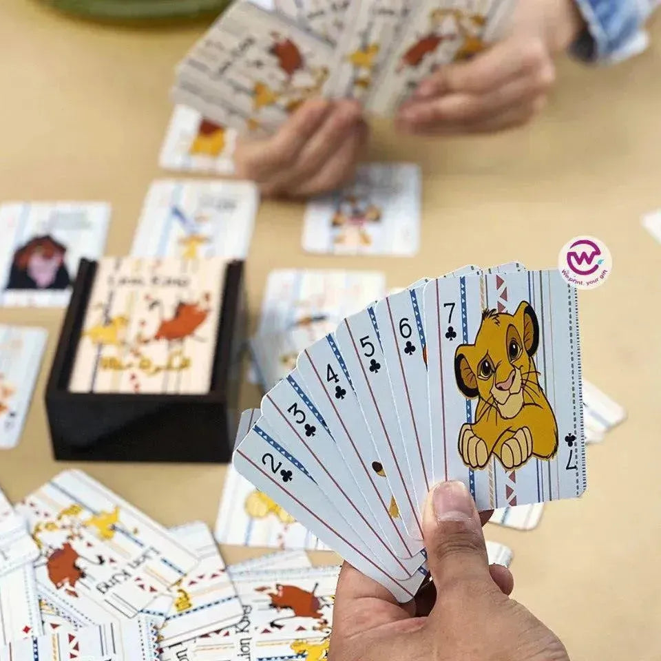 Playing Cards & UNO - Lion King - WE PRINT