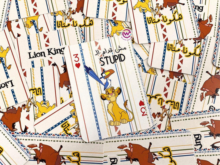 Playing Cards & UNO - Lion King - weprint.yourgift