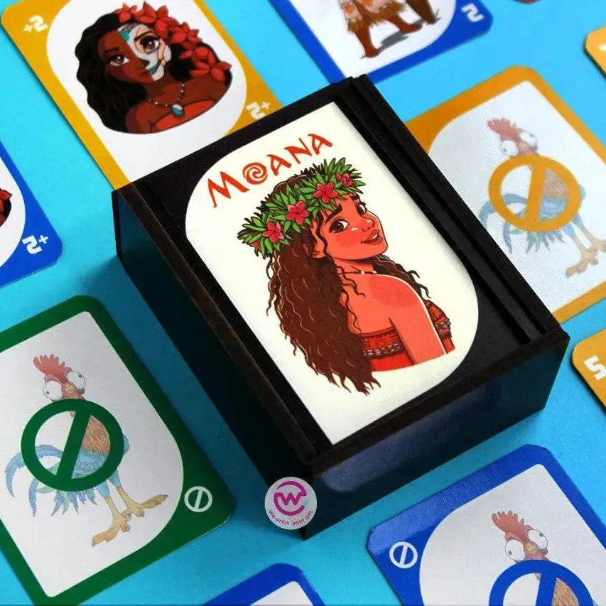 Playing Cards & UNO - Moana - WE PRINT