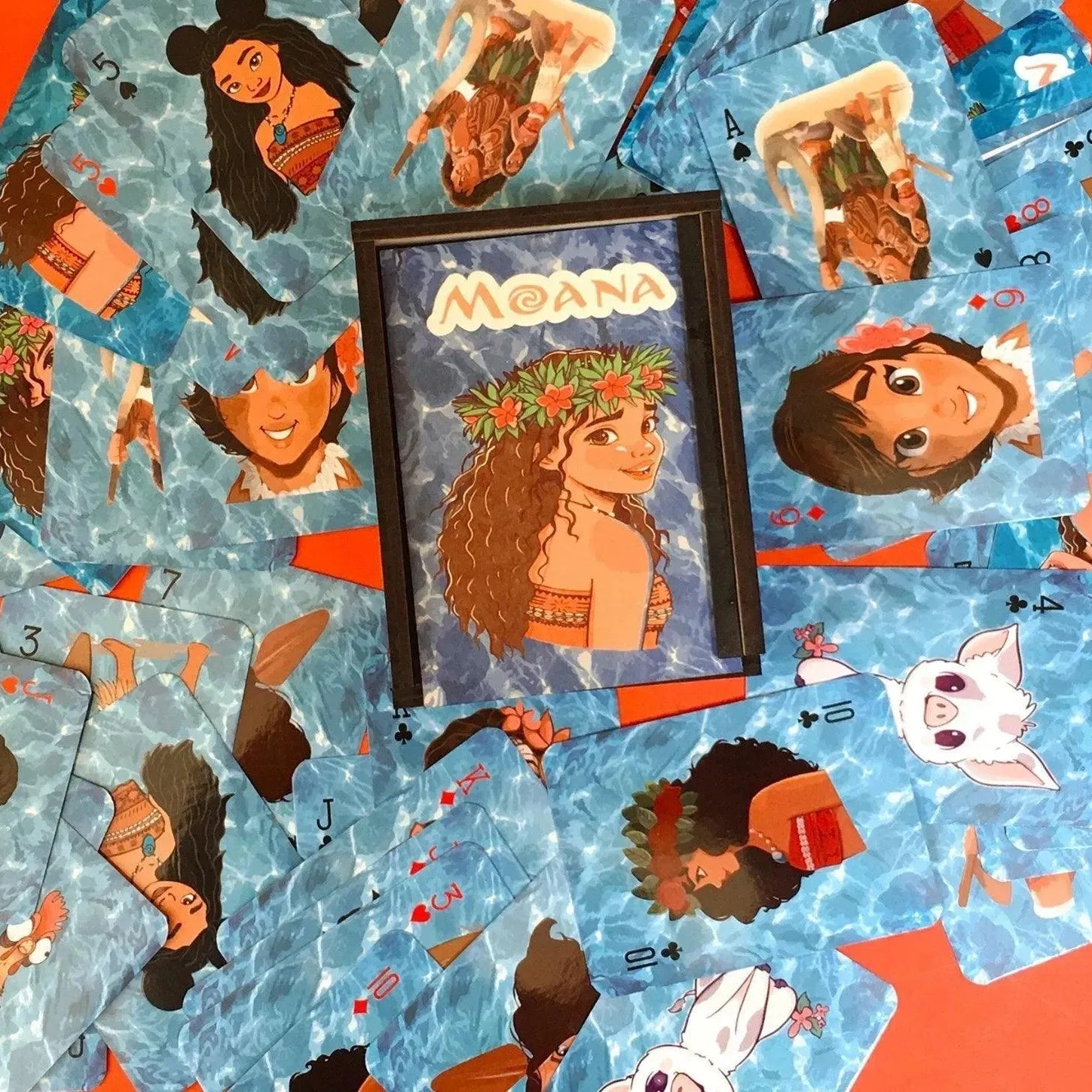 Playing Cards & UNO - Moana - WE PRINT