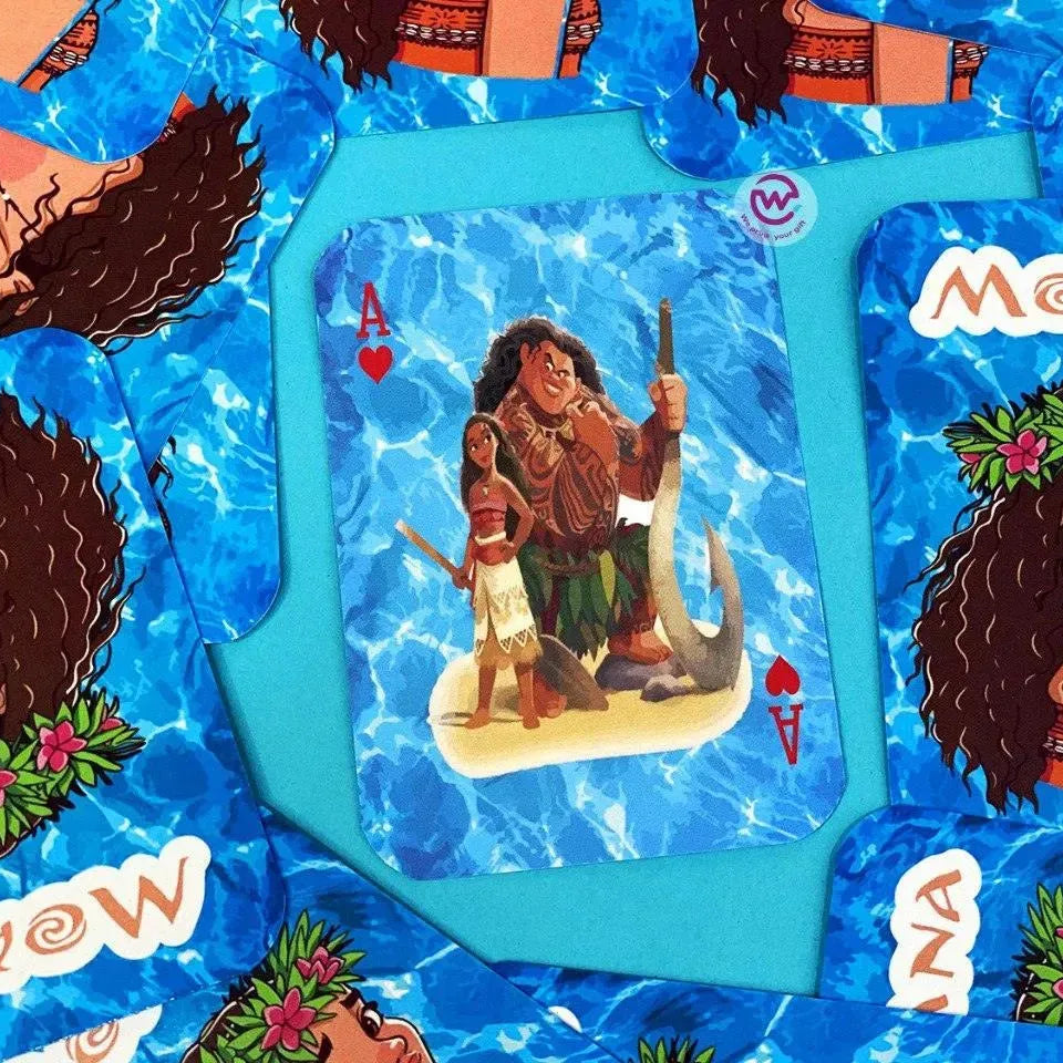 Playing Cards & UNO - Moana - WE PRINT