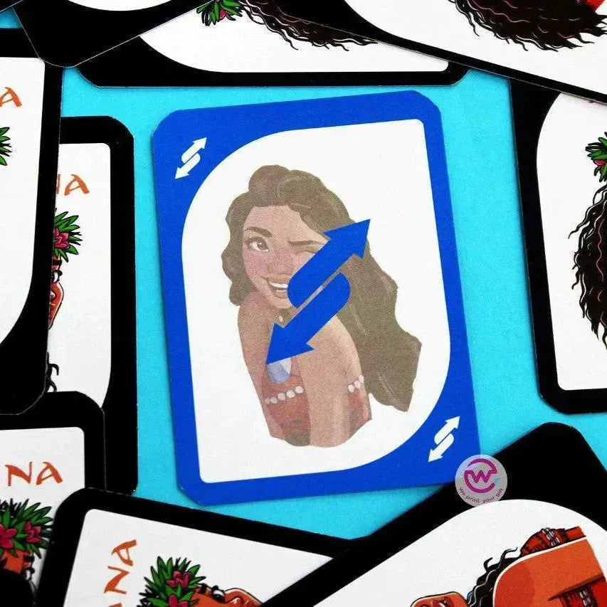 Playing Cards & UNO - Moana - WE PRINT