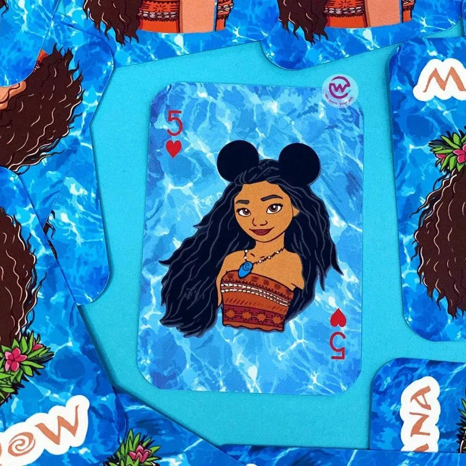 Playing Cards & UNO - Moana - WE PRINT
