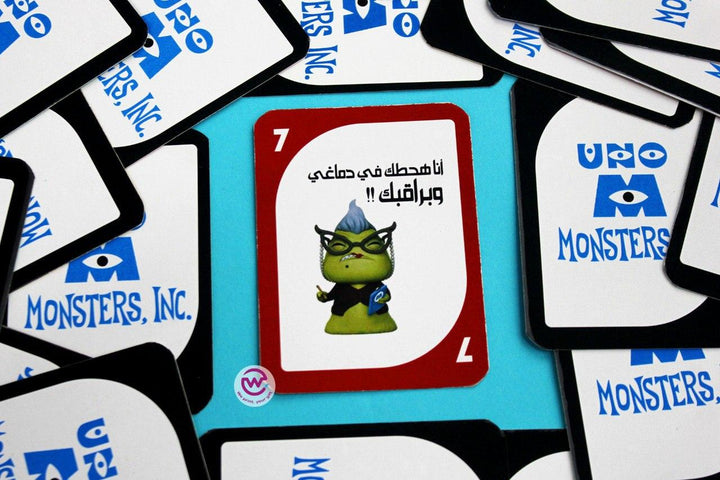 Playing Cards & UNO - Monster INC. - weprint.yourgift