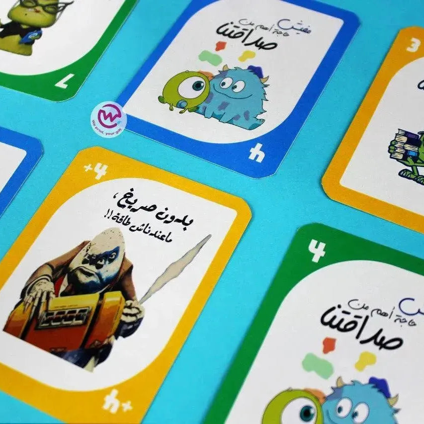 Playing Cards & UNO - Monster INC. - WE PRINT