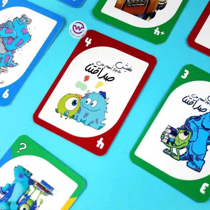 Playing Cards & UNO - Monster INC. - WE PRINT