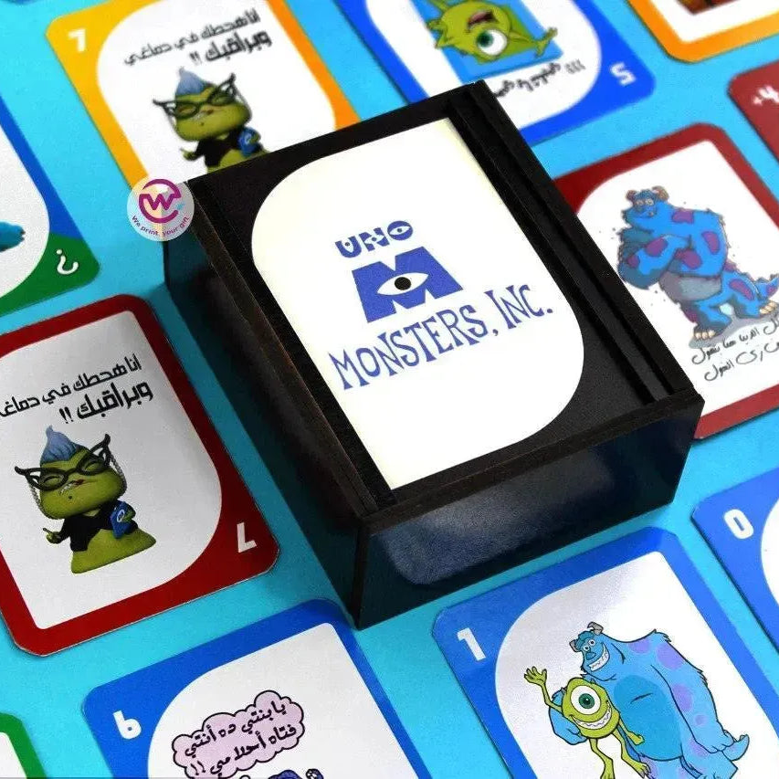 Playing Cards & UNO - Monster INC. - WE PRINT