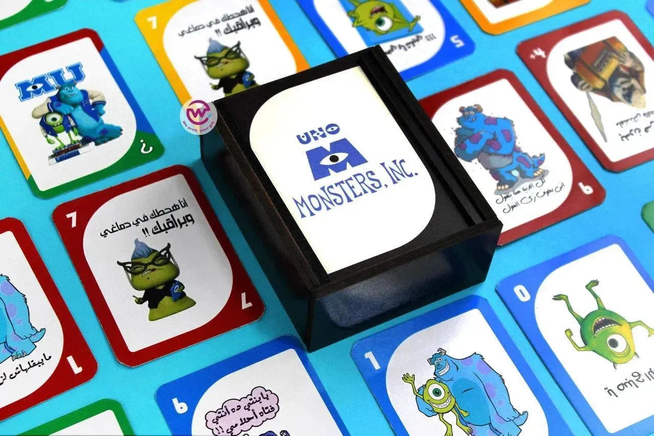 Playing Cards & UNO - Monster INC. - WE PRINT