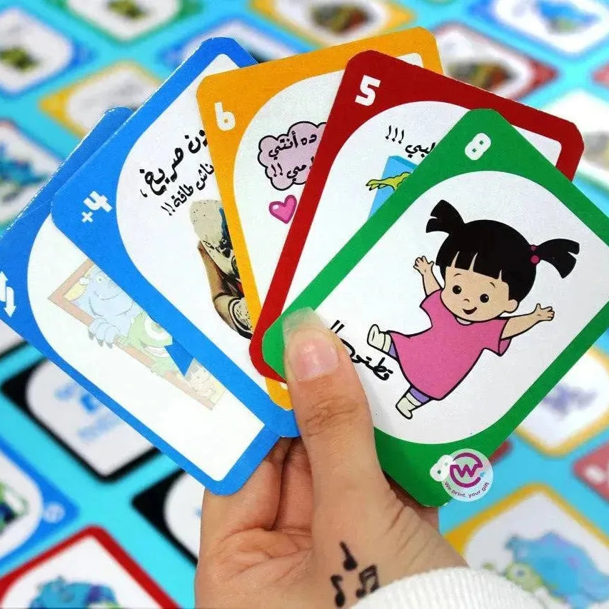 Playing Cards & UNO - Monster INC. - WE PRINT