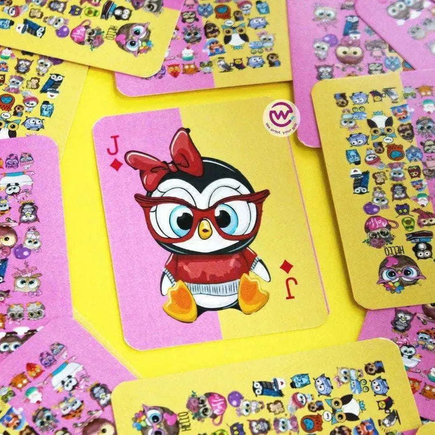Playing Cards & UNO - Owl - WE PRINT