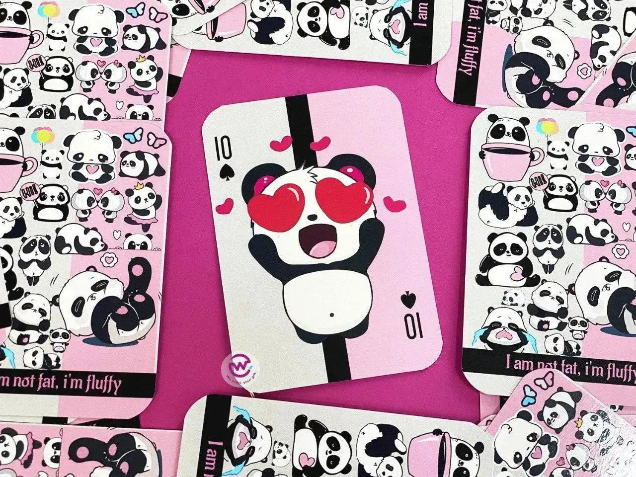 Playing Cards & UNO - Panda - WE PRINT