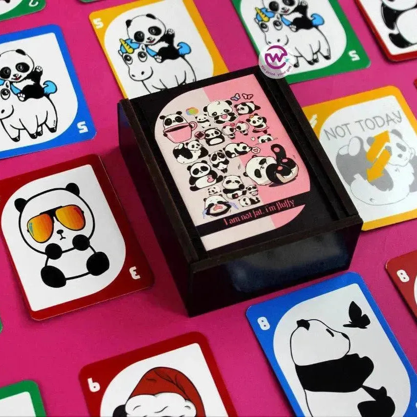 Playing Cards & UNO - Panda - WE PRINT