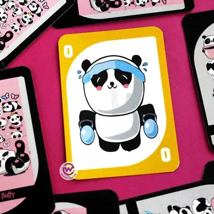 Playing Cards & UNO - Panda - WE PRINT