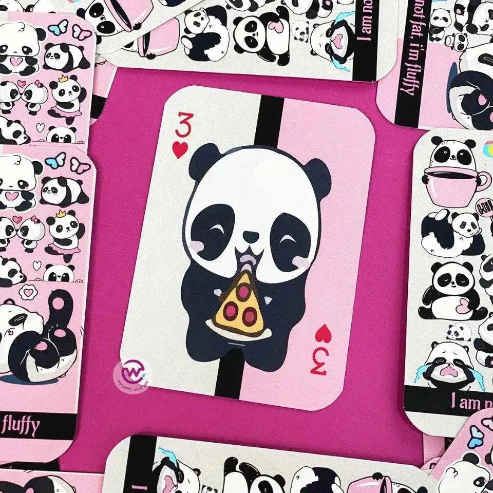 Playing Cards & UNO - Panda - WE PRINT
