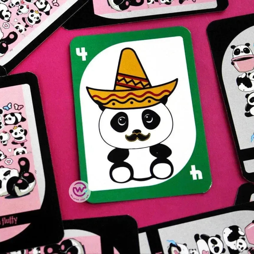 Playing Cards & UNO - Panda - WE PRINT