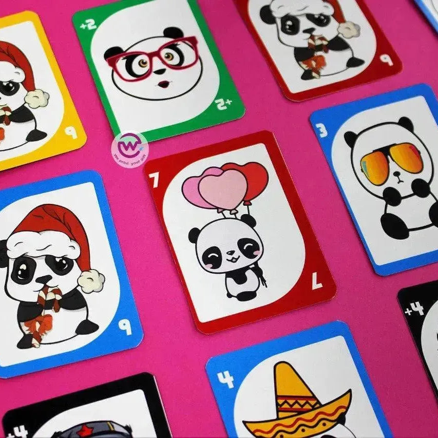 Playing Cards & UNO - Panda - WE PRINT