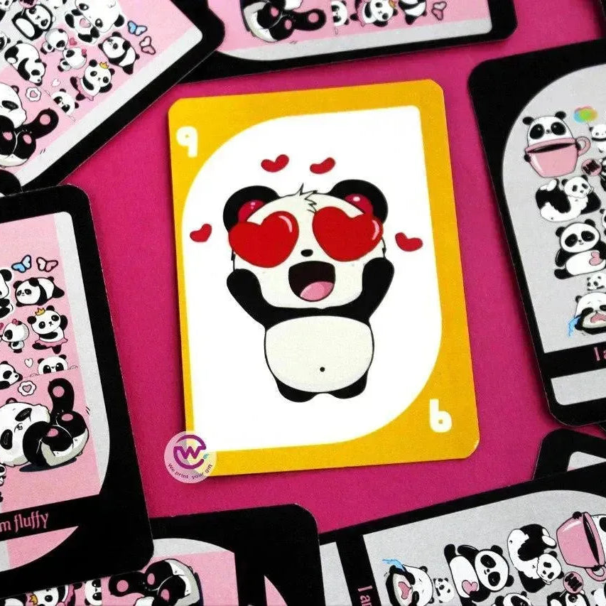 Playing Cards & UNO - Panda - WE PRINT