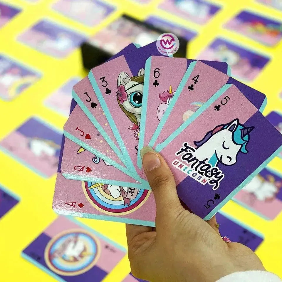Playing Cards & UNO - Unicorn - WE PRINT