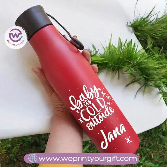 Portable Water Bottle-Christmas - WE PRINT