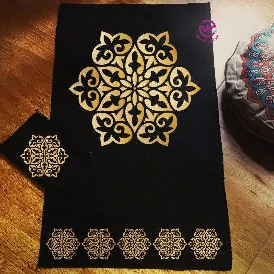 Prayer Rug With Cover -Cotton - WE PRINT