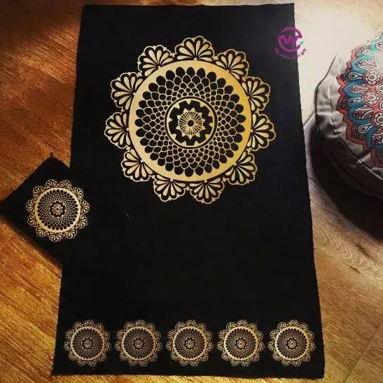 Prayer Rug With Cover -Cotton - WE PRINT