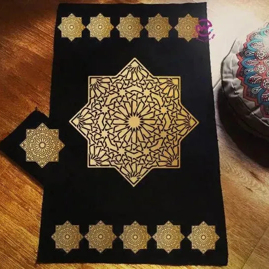 Prayer Rug With Cover -Cotton - WE PRINT